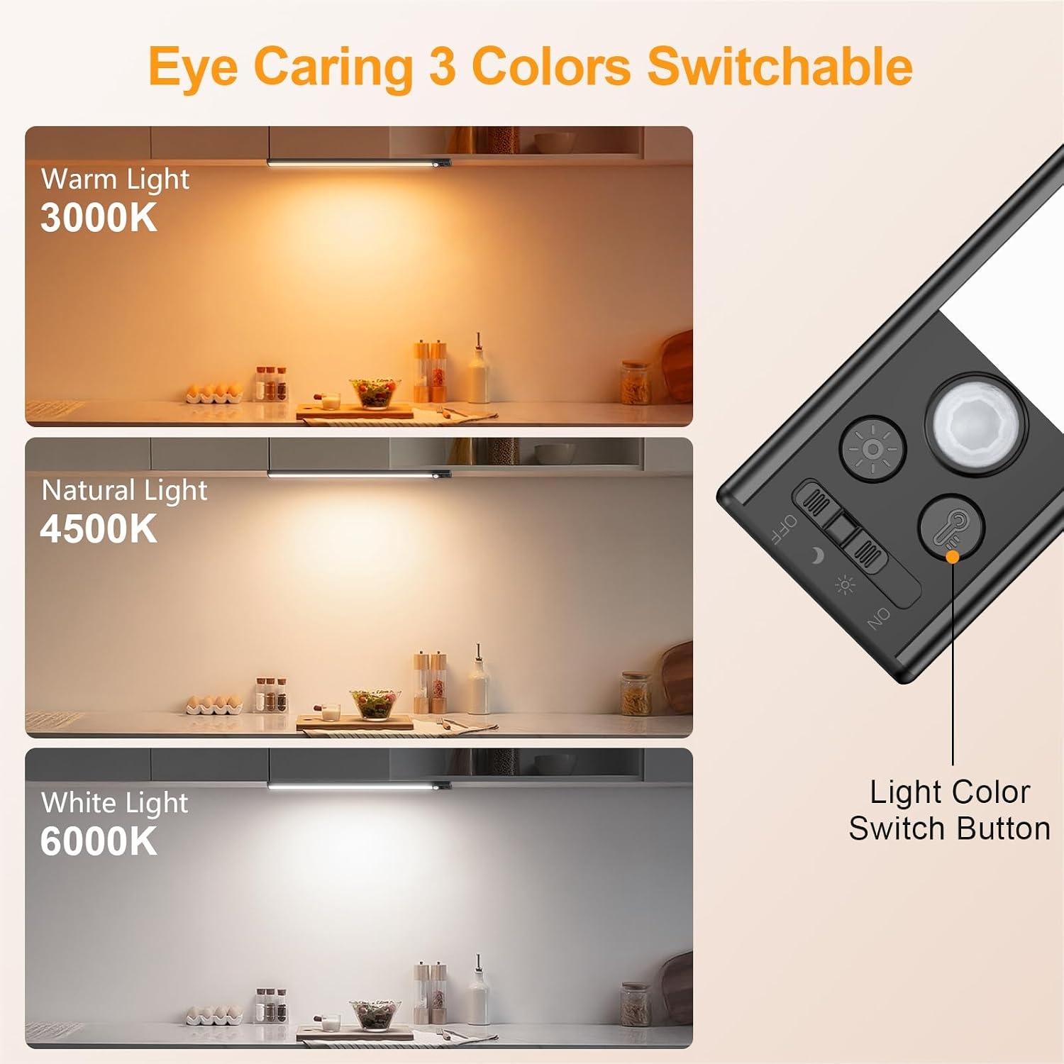 image:imageGritin 375cm Unterbauleuchte Kche LED Schrankbeleuchtung SilberSchwarz