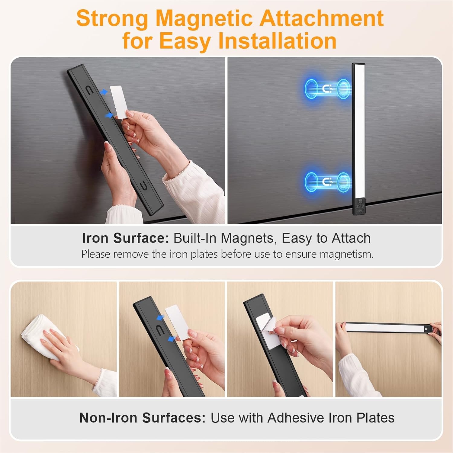 image:imageGritin 375cm Unterbauleuchte Kche LED Schrankbeleuchtung SilberSchwarz
