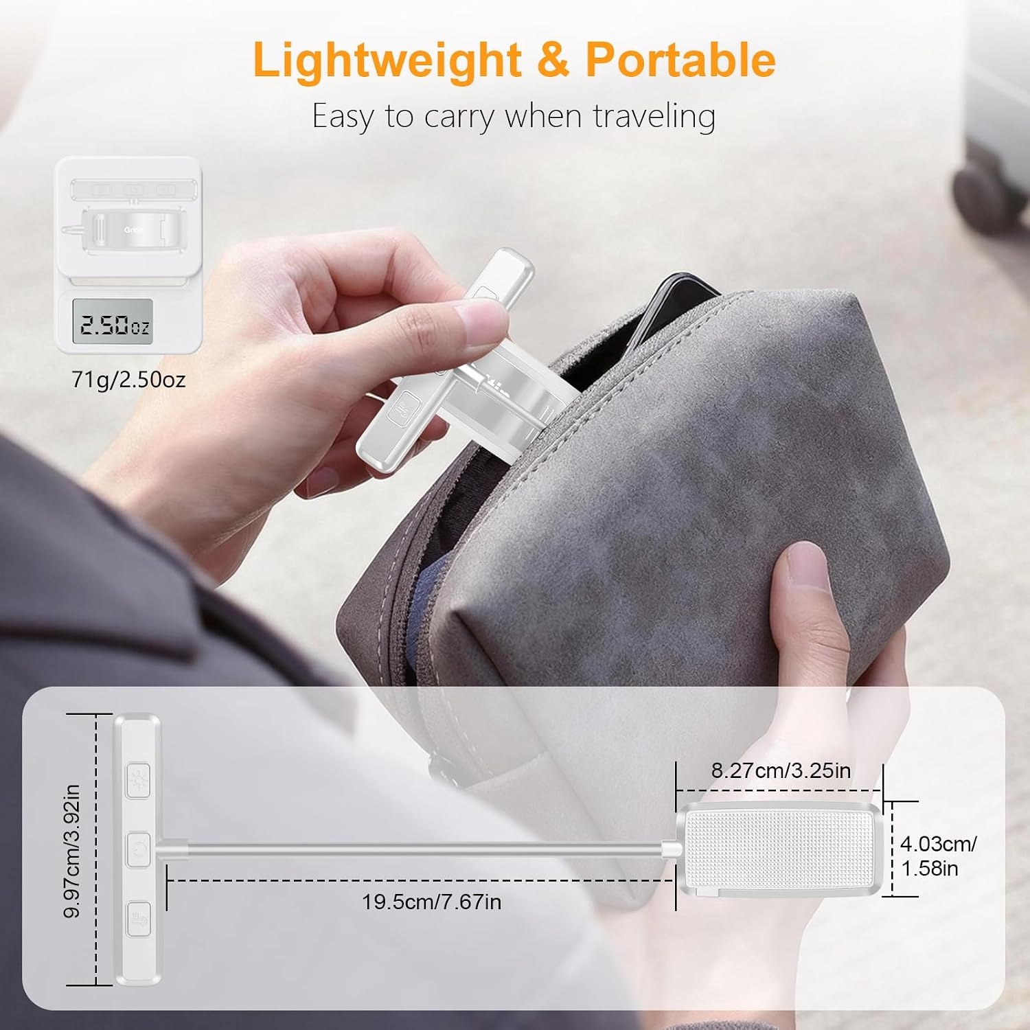 image:imageGritin Leselampe Buch Klemme USB Aufladbare Buchlampe mit 19 LEDsWei