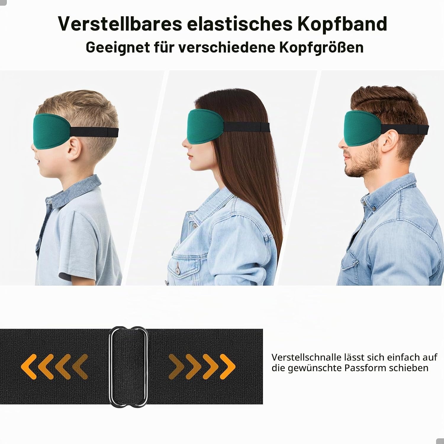 image:imageGritin Schlafmaske fr Seitenschlfer Upgrade 3D Augenhhlen SchlafbrilleDunkelcyan