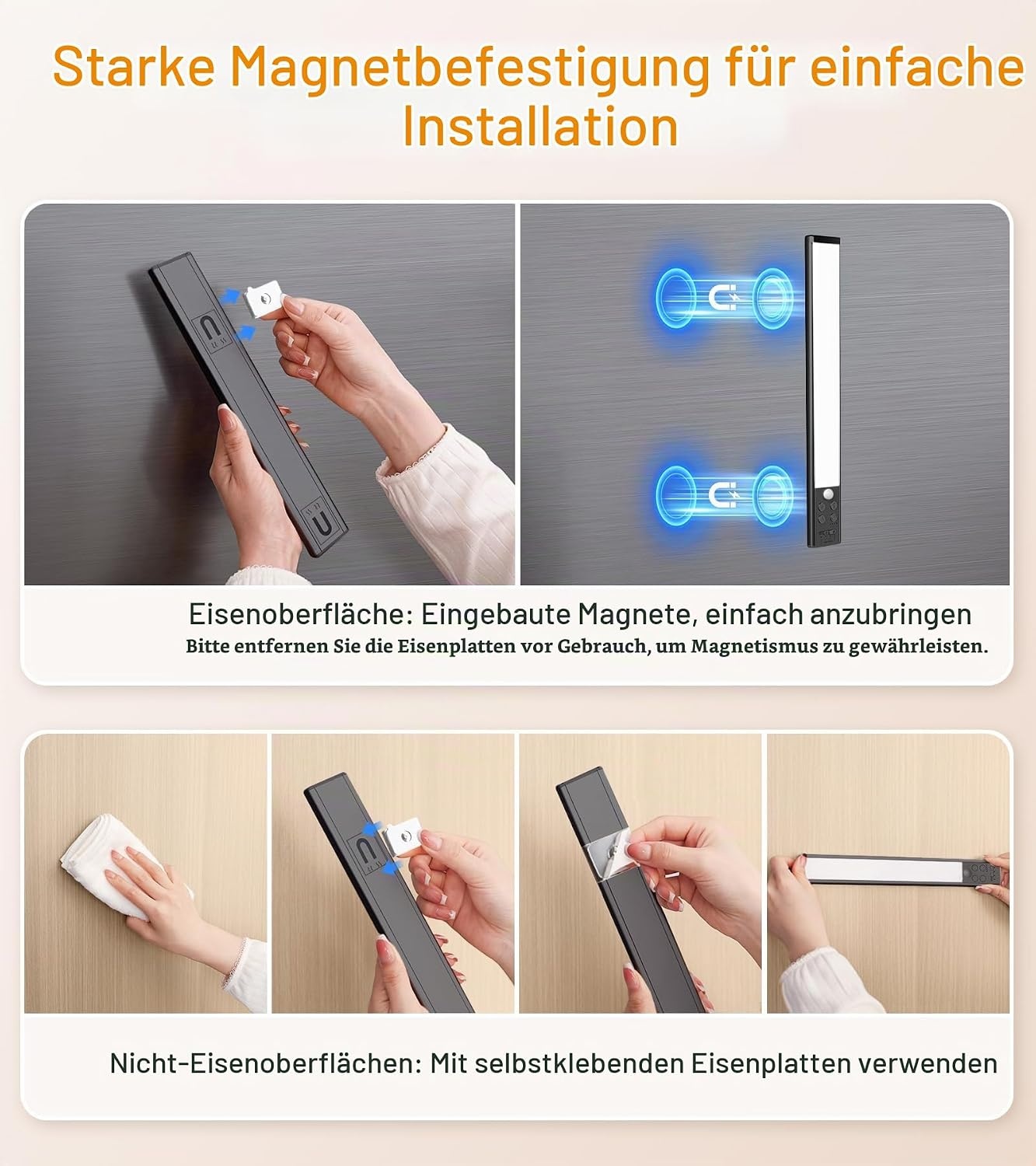 image:imageGritin Schrankbeleuchtung Unterbauleuchte Kche mit Torch 373 cm2er PackSchwarz
