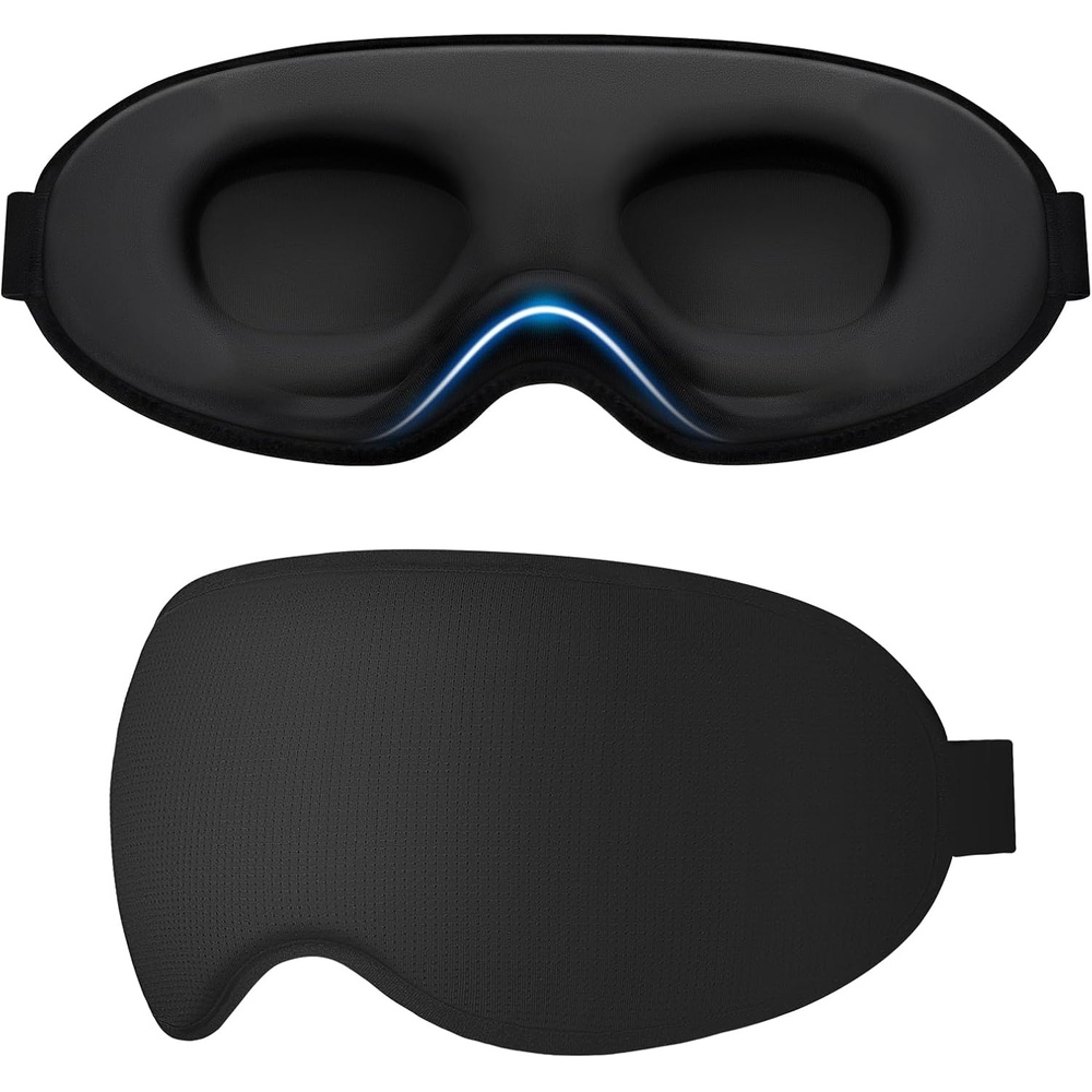 image:imageGritin Schlafmaske fr Seitenschlfer Damen amp Herren 3D Bequem SchlafbrilleSchwarz