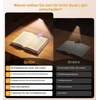 Gritin 2026 Gen 2 Leselampe Buch Klemme 30 Augenschonende Vollspektrum-LEDs(Lila)