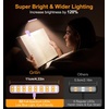 Gritin 2026 Gen 2 Leselampe Buch Klemme 32 Augenschonende Vollspektrum-LEDs(Lila)