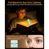 Gritin 2026 Gen 3 Leselampe Buch Klemme mit 14 Augenpflege Vollspektrum LED(Blau)