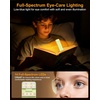 Gritin 2026 Gen 3 Leselampe Buch Klemme mit 14 Augenpflege Vollspektrum LED(Cyan)