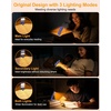 Gritin 2026 Gen 3 Leselampe Buch Klemme mit 14 Augenpflege Vollspektrum LED(Dunkelblau)