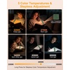 Gritin 2026 Gen 3 Leselampe Buch Klemme mit 14 Augenpflege Vollspektrum LED(Dunkelgrün)
