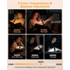Gritin 2026 Gen 3 Leselampe Buch Klemme mit 14 Augenpflege Vollspektrum LED(Schwarz)