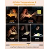 Gritin 2026 Gen 3 Leselampe Buch Klemme mit 14 Augenpflege Vollspektrum LED(Smaragdgrün)