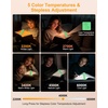 Gritin 2026 Gen 3 Leselampe Buch Klemme mit 14 Augenpflege Vollspektrum LED(Türkisgrün)