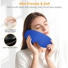 Gritin 3D Schlafmaske für Seitenschläfer Atmungsaktive & Lichtblockierend(Marineblau)