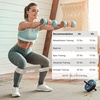 Gritin Fitnessbänder Widerstandsbänder mit 5 Stufen(Grau)