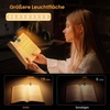 Gritin Leselampe Buch Klemme, USB Aufladbare Buchlampe mit 19 LEDs- 2 Stück(Schwarz)