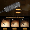 Gritin Leselampe Buch Klemme mit 11 LEDs, LED Buchlampe Aufladbar(‎schwarz)