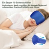 Gritin Schlafmaske für Seitenschläfer 3D Schlafbrille Bequem(Saphirblau)