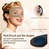 Gritin Schlafmaske für Seitenschläfer Damen & Herren 3D Bequem Schlafbrille(Braun)