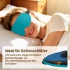 Gritin Schlafmaske für Seitenschläfer Damen & Herren 3D Bequem Schlafbrille(Dunkelcyan)