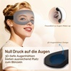 Gritin Schlafmaske für Seitenschläfer Damen & Herren 3D Bequem Schlafbrille(Dunkelgrau)
