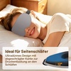 Gritin Schlafmaske für Seitenschläfer Damen & Herren 3D Bequem Schlafbrille(Dunkelgrau)