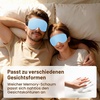 Gritin Schlafmaske für Seitenschläfer Damen & Herren 3D Bequem Schlafbrille(Himmelblau)