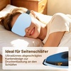 Gritin Schlafmaske für Seitenschläfer Damen & Herren 3D Bequem Schlafbrille(Himmelblau)