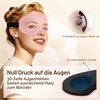 Gritin Schlafmaske für Seitenschläfer Damen & Herren 3D Bequem Schlafbrille(Rosa)