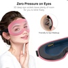 Gritin Schlafmaske für Seitenschläfer, Upgrade 3D Augenhöhlen Schlafbrille(Rosa)