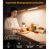 Gritin Schrankbeleuchtung Unterbauleuchte Küche mit Torch, 37,3 cm/2er Pack(Schwarz)