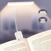 Gritin 2026 Gen 2 Leselampe Buch Klemme 32 Augenschonende Vollspektrum-LEDs(Weiß)