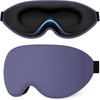 Gritin 3D Schlafmaske für Seitenschläfer Upgrade Augenmaske Herren & Frauen(Mittelviolett)