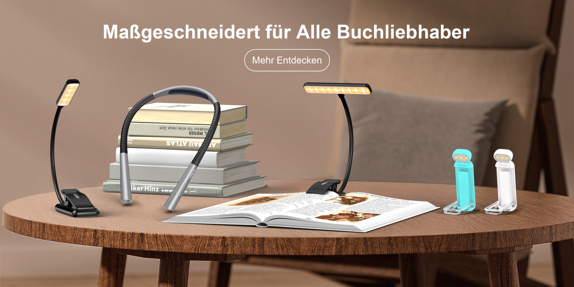 Gritin | LED Lampen, Clip-On Lampen und Unterbauleuchten für Heim und Büro